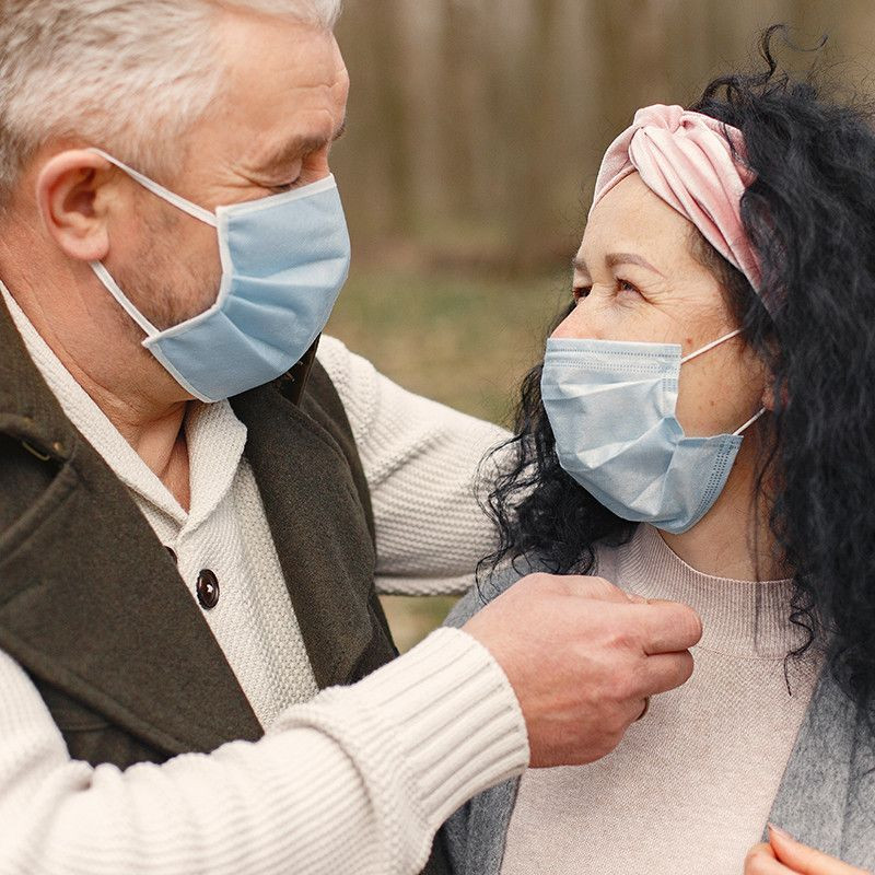 SURGICAL MASK : Pack de 50 Masques Chirurgicaux Jetables