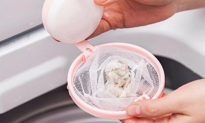 Attrape-poils anti peluche et réutilisables pour machine à laver GROUPON