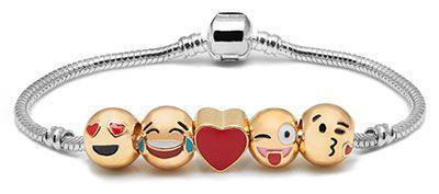 Bracelet Emoji 5 perles