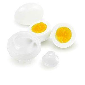 Eggies Ensemble Cuiseur à Oeufs Durs sans Coquilles en Silicone