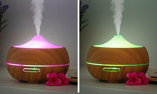 Humidificateur LED diffuseur d'arômes