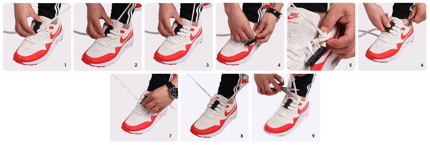 Laçage par Fermoir Magnétique pour Chaussure à lacets