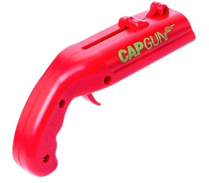 Pistolet décapsuleur lanceur ouvre bouteille Rouge