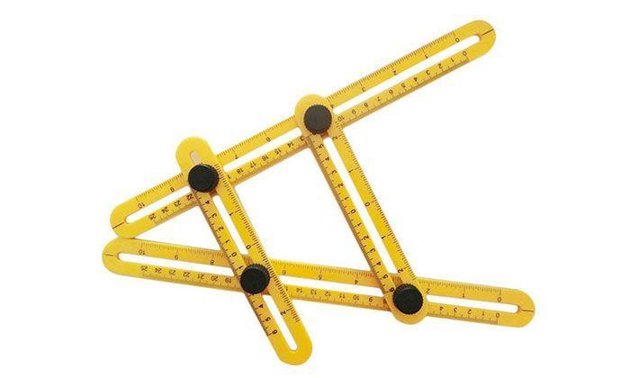 Regle Angle Pliable Multifonction de Mesure Multi Angles GROUPON