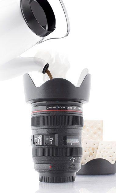 Tasse Mug Objectif Appareil Photo Zoom Teleobjectif