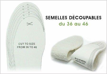 Thermic Insoles Semelles thermiques pour garder les pieds au chaud